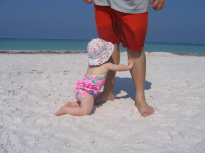 Enjoying the Sand