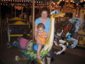 Lizzie's First Carousel Ride (She Loved It!)