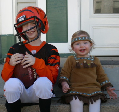 Chad Johnson and Pocahontas