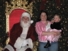 Santa, Mommy, and Lizzie