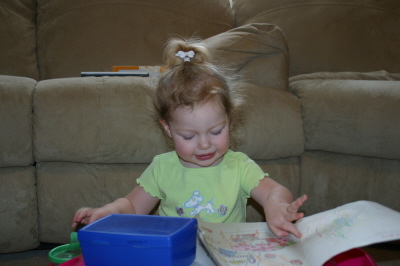 Lizzie Gets A Lap Desk!