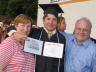 The Grad and His Proud Parents