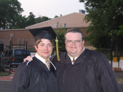 Josh and Vice Principle Claypool