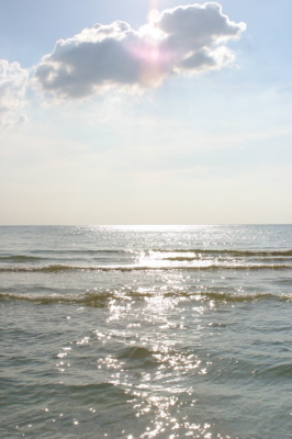 The Sun on the Water is Beautiful
