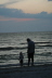 The Beach at Sunset