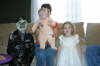 Christopher, Justin, and Lizzie