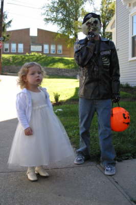 Flower Girl and Ghost Rider