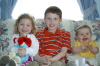 Lizzie, Christopher, and Justin