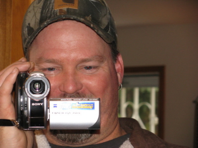Keith with the Video Camera